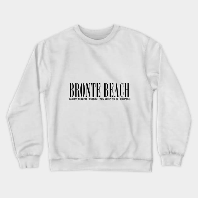 Bronte Beach Sydney Crewneck Sweatshirt by downundershooter